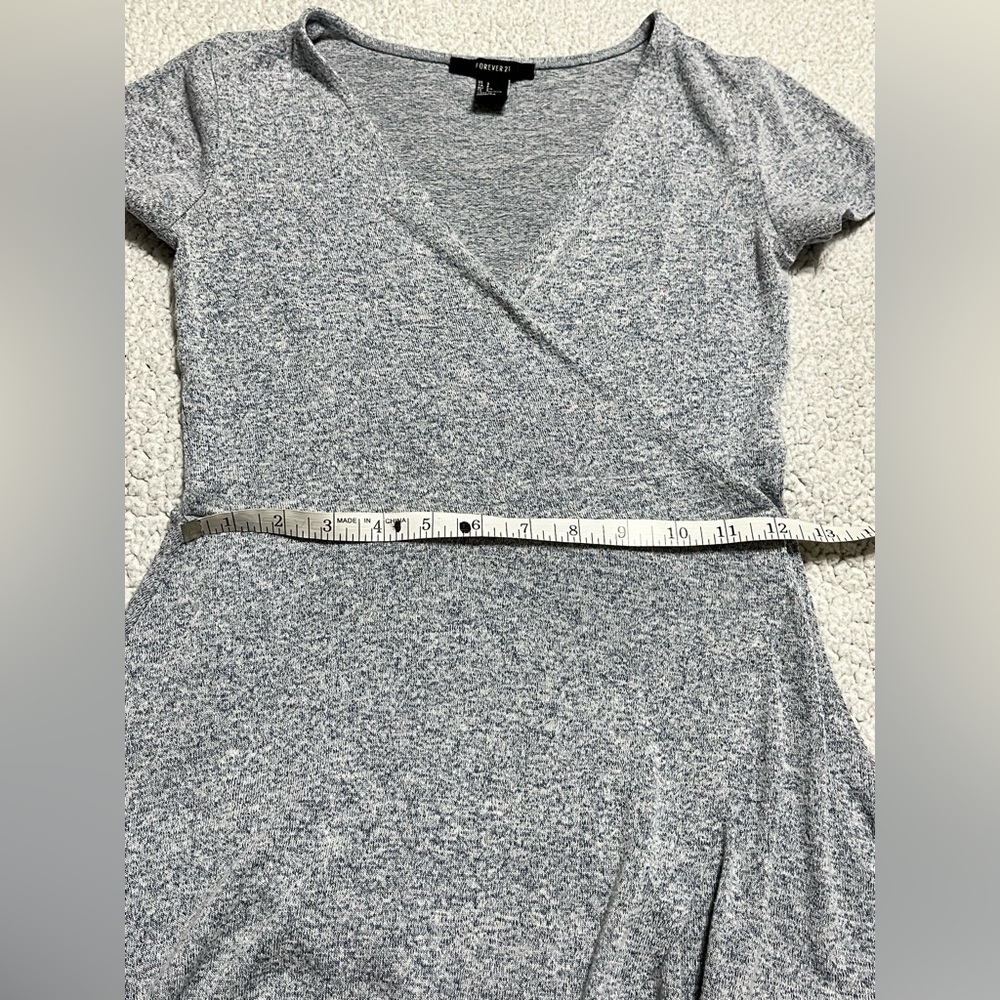 Forever 21 Women's Heathered Skater Dress - Picture 6 of 10